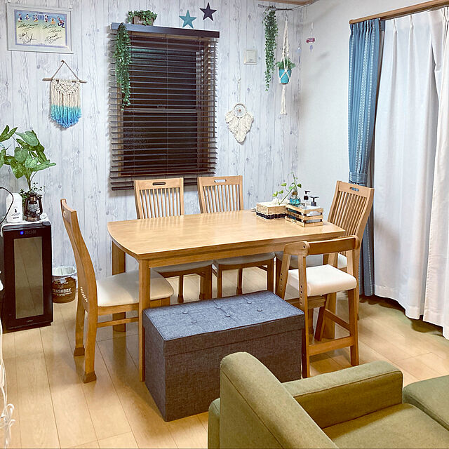 Saiiiのアイリスオーヤマ-椅子 イス オットマン スツール 折りたたみ収納スツール Lサイズ SST-76 収納 アイリスオーヤマ おしゃれの家具・インテリア写真
