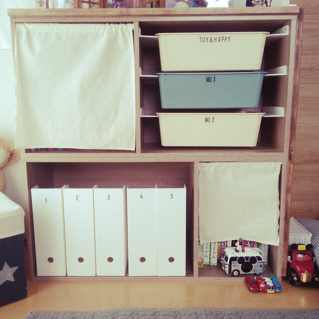 yukachinのJEJアステージ-カインズ カラーボックス用 シキレールワイドの家具・インテリア写真