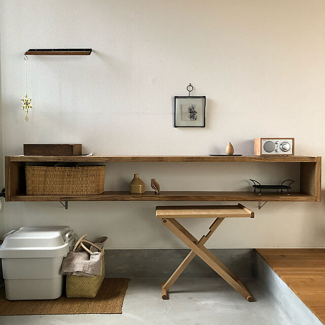 500cinquの-OAK VILLAGE/折りたたみサイドテーブルの家具・インテリア写真