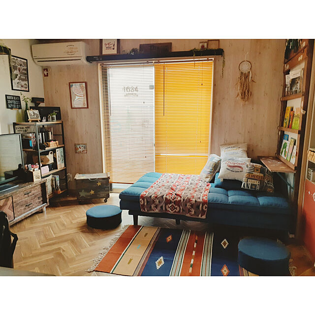 rumi_ebiのニトリ-フロアスツール(ホーム2 NV) の家具・インテリア写真