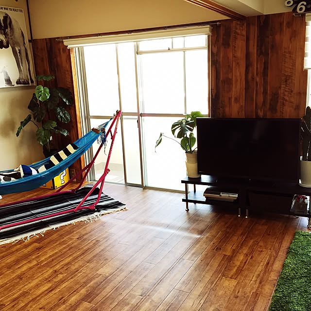 KRの-ポータブルハンモック TOYMOCK トイモック Hammok 折りたたみ式 自立式 簡易式 室内 スタンド 専用台付き キャンプ アウトドアの家具・インテリア写真