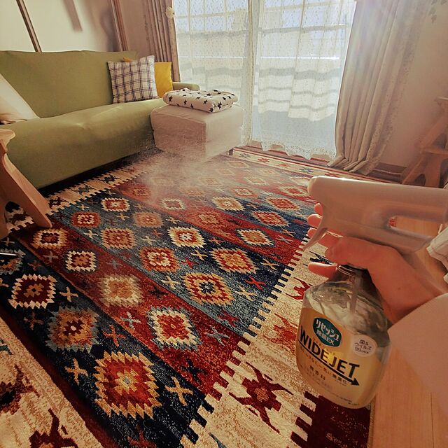 go-chanの無印良品-【SALE】 無印良品 インド綿スラブクッションカバー/ブルーチェック 43×43cm用 良品計画の家具・インテリア写真