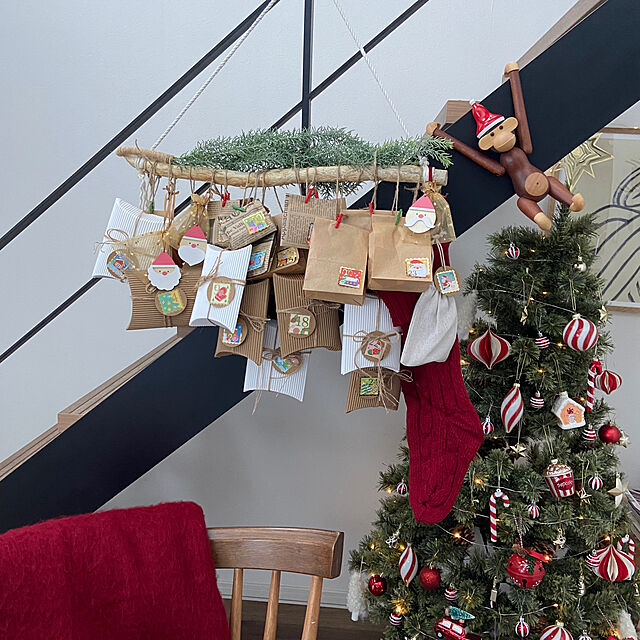 kahomeのKay Bojesen Denmark-KAY BOJESEN/カイ・ボイスン　 SANTA'S CAP サンタキャップ モンキーSサイズ用帽子 サンタクロース クリスマスの家具・インテリア写真