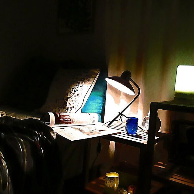 paruのニトリ-遮光1級・遮熱・遮音カーテン(ミスト3 グリーン 100X178X2) の家具・インテリア写真