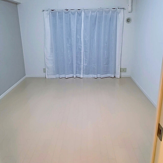tomo_718のニトリ-採光・遮像・50サイズレースカーテン(Nナチュレドット 100X176X2) の家具・インテリア写真