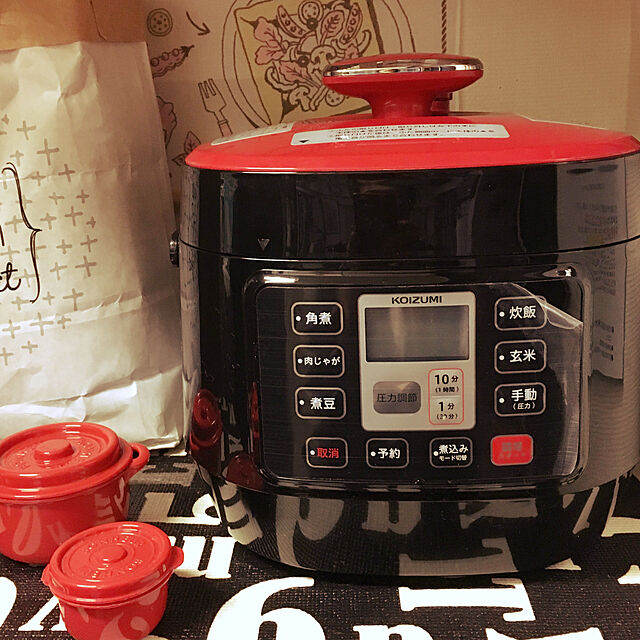 tomo60の-コイズミ 電気圧力鍋 KSC-3502 | 圧力式 電気鍋 KOIZUMI 自動調理 炊飯 KSC3502K||の家具・インテリア写真