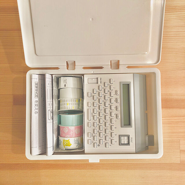 sa.ismumの-キングジム MP20 テーププリンター 「こはる」 ホワイトの家具・インテリア写真