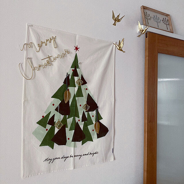 ha_ru76の・-アンプレッシオン クリスマス タペストリー / ツリー 北欧 壁掛け 壁飾り ウォール クレエ IGF WPMの家具・インテリア写真