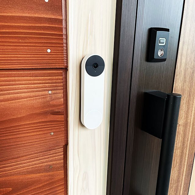 tsujiboooのGoogle(グーグル)-Google グーグル GA01318-JP [Google Nest Doorbell スマート ドアベル バッテリー式] ホワイト ネストカムの家具・インテリア写真