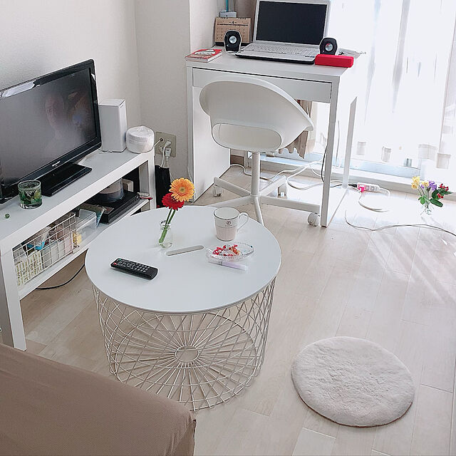 moli_chanのイケア-IKEA イケア LACK テレビ台 ホワイト 白 r80450089の家具・インテリア写真