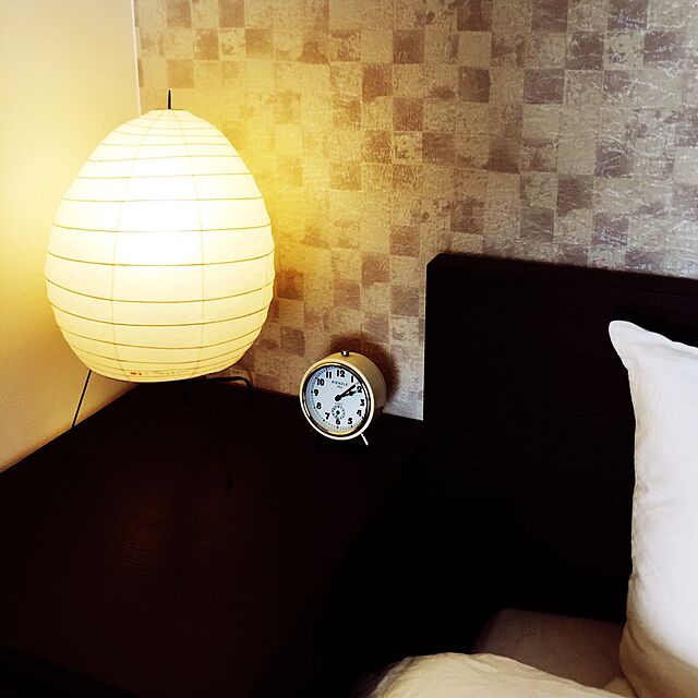 rubbertreeの-イサムノグチ　AKARI　あかり　アカリ 1N（無地）　LED電球(40W形相当) Isamu Noguchi テーブルランプ 和紙照明【送料無料】の家具・インテリア写真