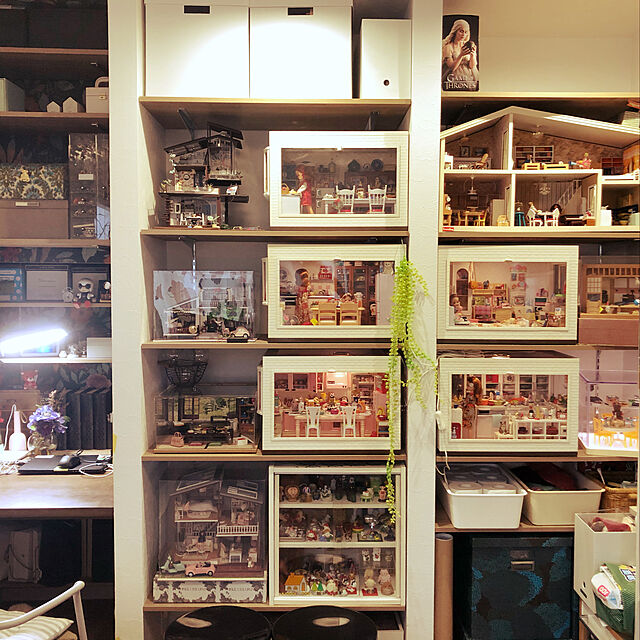 likeのイケア-TJENA ティエナ 収納ボックス ふた付きの家具・インテリア写真