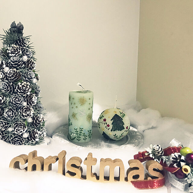 maachanの-クリスマスキャンドルの家具・インテリア写真