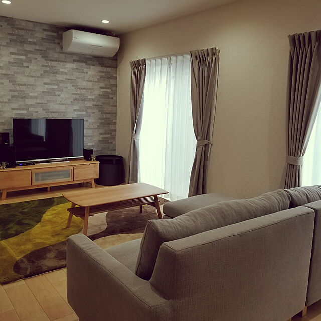 Yougeeのニトリ-ローボード(Nアルナス150 LBR) の家具・インテリア写真