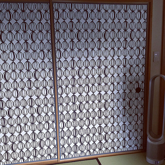 nyankonecoの-和室を洋室にリフォーム おしゃれ 北欧 ふすま紙 襖紙 張り替え 110cm×200cm Plune.modeの家具・インテリア写真