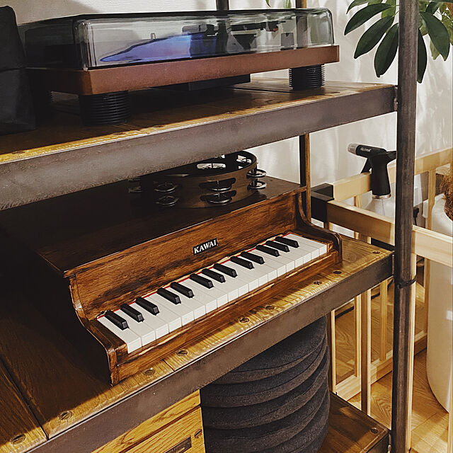 itoの-KAWAI　グランドピアノ(木目)　ナチュラル　1144　32鍵盤　トイピアノ/ミニピアノ　楽器玩具　知育玩具　おもちゃ　カワイ　河合楽器製作所の家具・インテリア写真