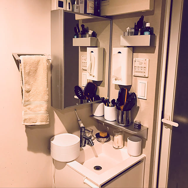 Yuyuyuの-ALESSI アレッシィ Birillo ビリッロ バスルーム用容器/ホワイト PL17 Wの家具・インテリア写真