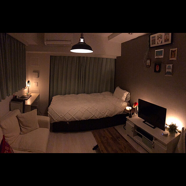 Selipのニトリ-シングルベッドフレーム(OPグランHL DBR 235 タテ) の家具・インテリア写真