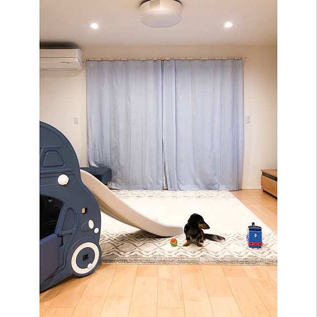 写真付きレビュー Ifam全品 10 Off 10 11迄 滑り台 すべり台 室内 屋外 ジャングルジム すべりだい ロング 北欧風 キッズスペース 3way ハウス 家 自動車 子供 キッズ ベビー おしゃれ 軽い パステル 可愛い 子供部屋 カカスライド Ifam If23の通販商品 口コミ情報