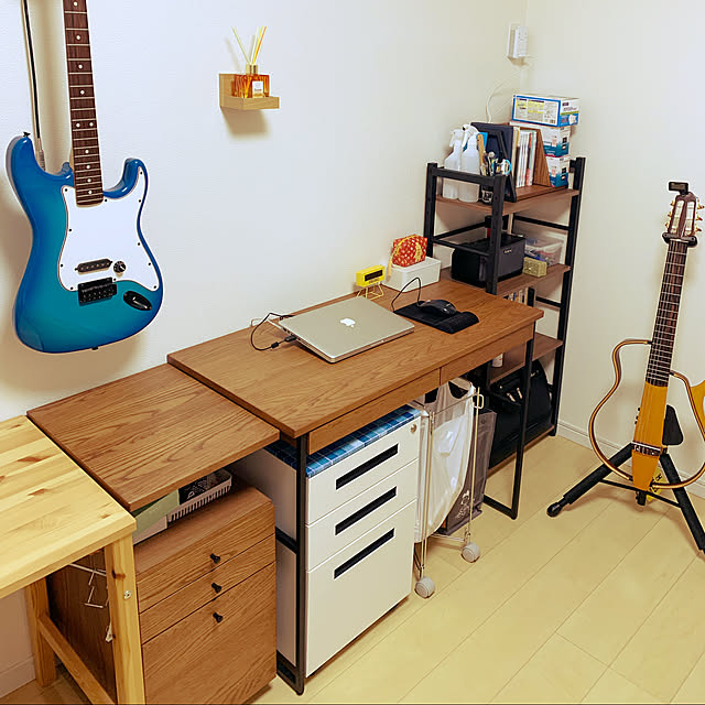 ISSEIKI フェロー デスク 幅100cm (ナチュラル)(ブラック) FERRO DESK