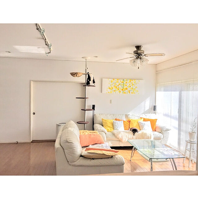 hiyo.pietのイケア-IKEA・イケア クッション GURLIクッションカバー, オレンジ(902.811.47)の家具・インテリア写真
