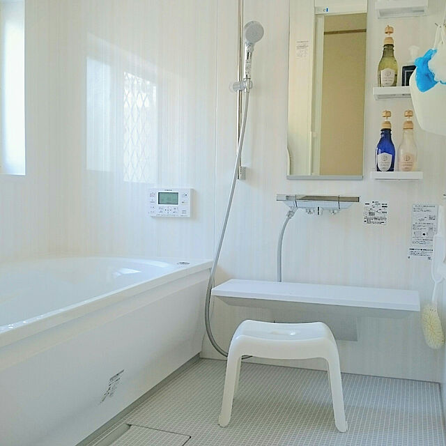 maruchiの大同-ルアン バスチェア&ウォッシュボウルセット ホワイトの家具・インテリア写真