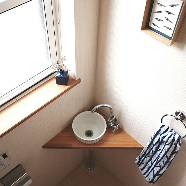 yunohaの-手洗器 手洗い器 エッセンス S-Iラウンド ピエニ 選べる4種 手洗鉢 北欧 おしゃれ かわいい 洗面ボウルの家具・インテリア写真