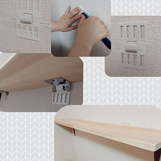 nyanの壁美人-壁美人 フック 金物（1180004）用 フィルム(6枚入) メール便使用の家具・インテリア写真