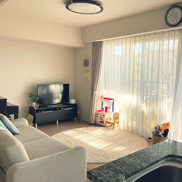 saonoheyaのイケア-BESTÅ ベストー テレビ台 引き出し付きの家具・インテリア写真