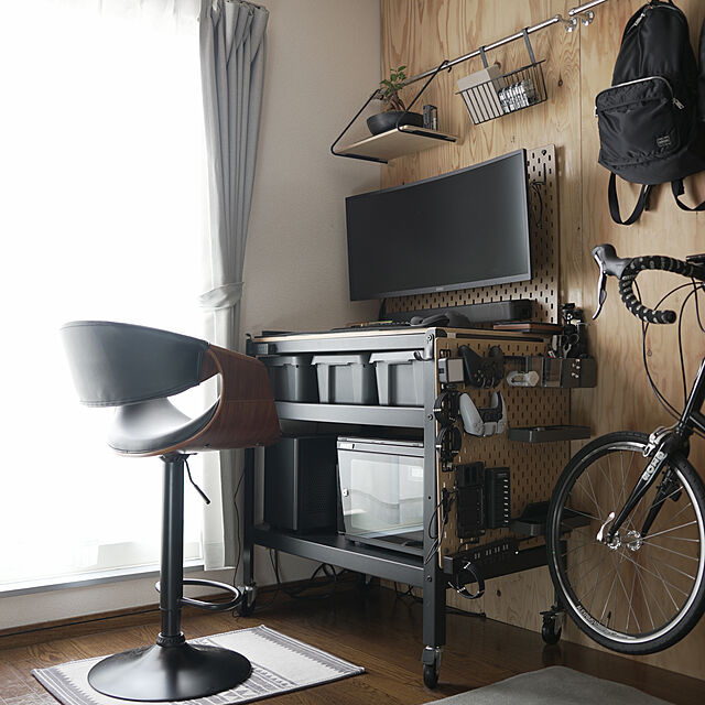 Y.B.Oのイケア-SKÅDIS スコーディス 有孔ボードの家具・インテリア写真