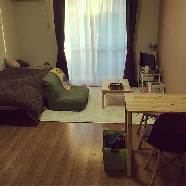 watatsukiのニトリ-カジュアルソファ(キッド2 BR) の家具・インテリア写真