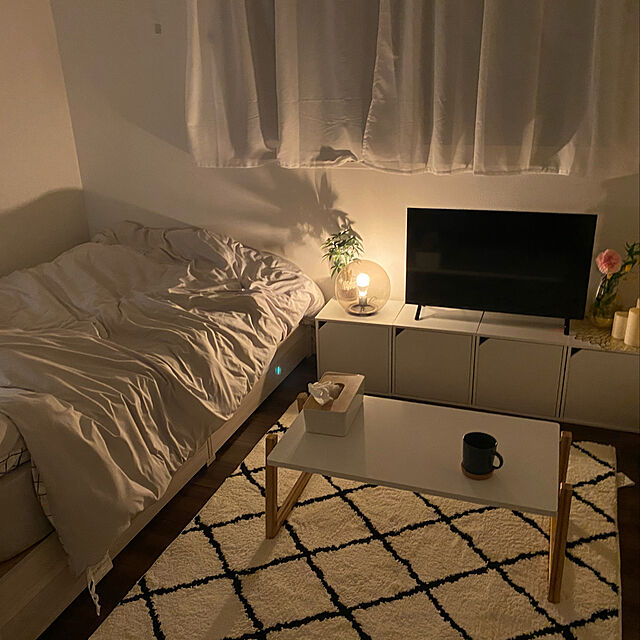maのイケア-GODAFTON グダフトン LEDブロックキャンドル 室内/屋外用 3点セットの家具・インテリア写真
