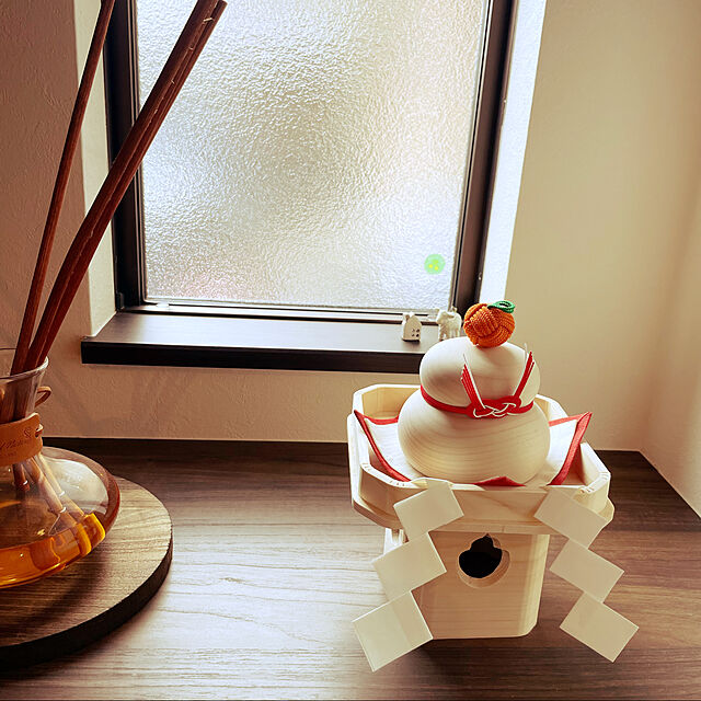 Ruiの-正月飾り　中川政七商店　鏡餅飾り　Kagamimochi, Wooden ornamentの家具・インテリア写真