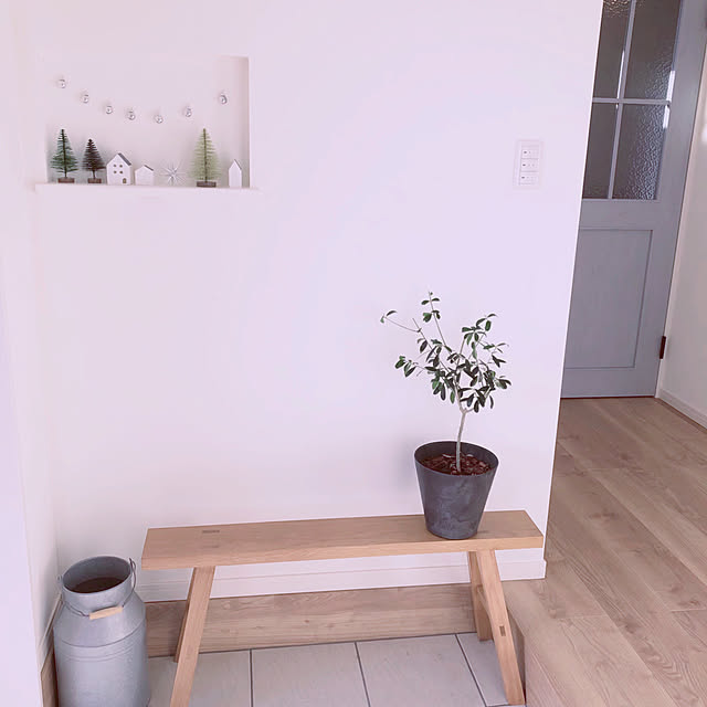 otamaの無印良品-無垢材ベンチ・オーク材・大の家具・インテリア写真