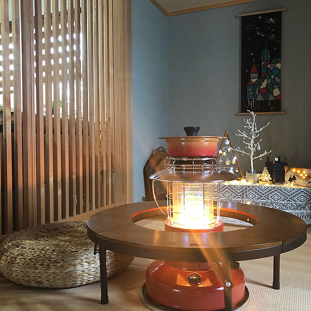 yukichi.wanwaのKose-LOGOS (ロゴス) 囲炉裏テーブル アイアンウッド 囲炉裏サークルテーブルLの家具・インテリア写真