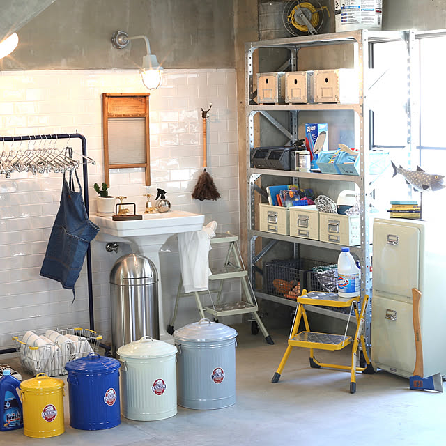 DULTONの-DUST BIN SATIN FINISHED 30Lの家具・インテリア写真