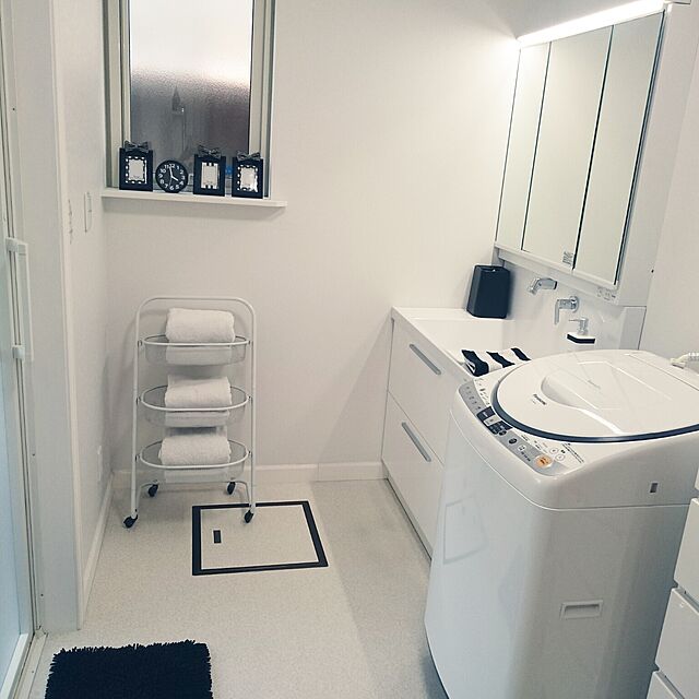 COCONA-AAAの-【送料無料】PANASONIC NA-FR80H9-W ホワイト エコナビ [洗濯乾燥機 (8.0kg)]の家具・インテリア写真
