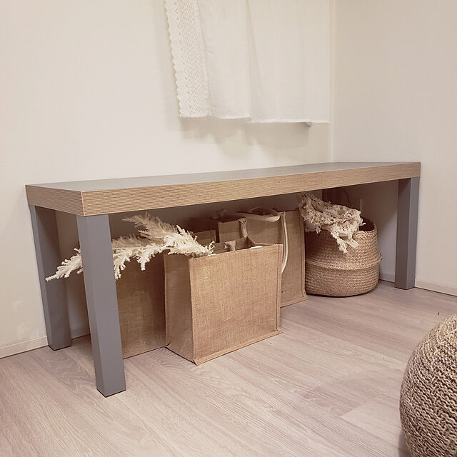 moguのイケア-LACK ラック ネストテーブル2点セットの家具・インテリア写真
