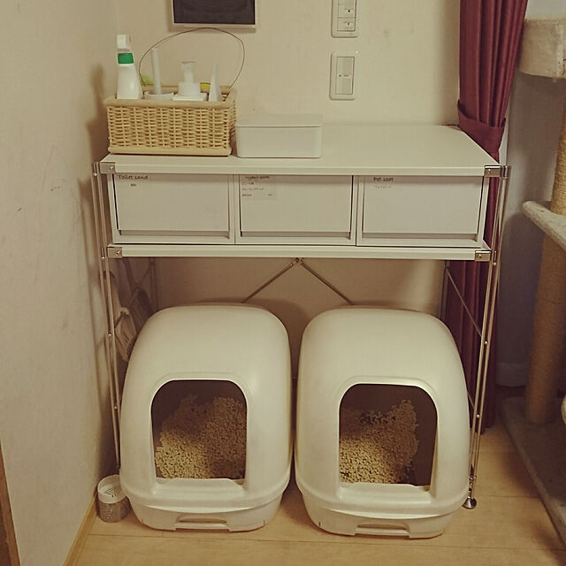 Makikoのユニチャーム-デオトイレ 1週間消臭・抗菌 飛び散らない消臭・抗菌サンド 4L×3個の家具・インテリア写真