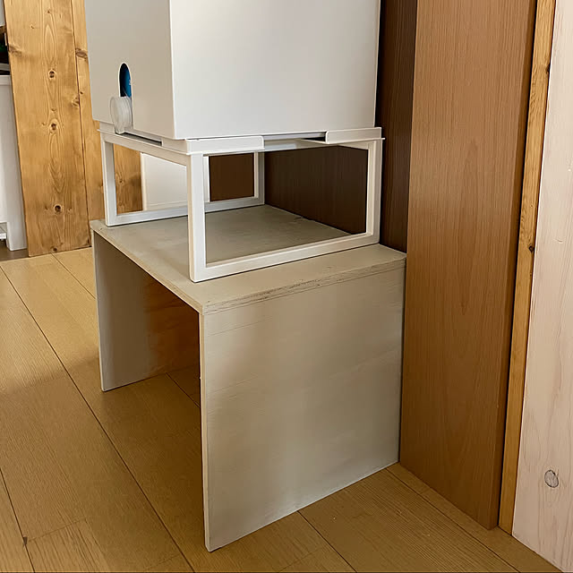 写真付きレビュー】［ バッグインボックススタンド タワー ］山崎実業