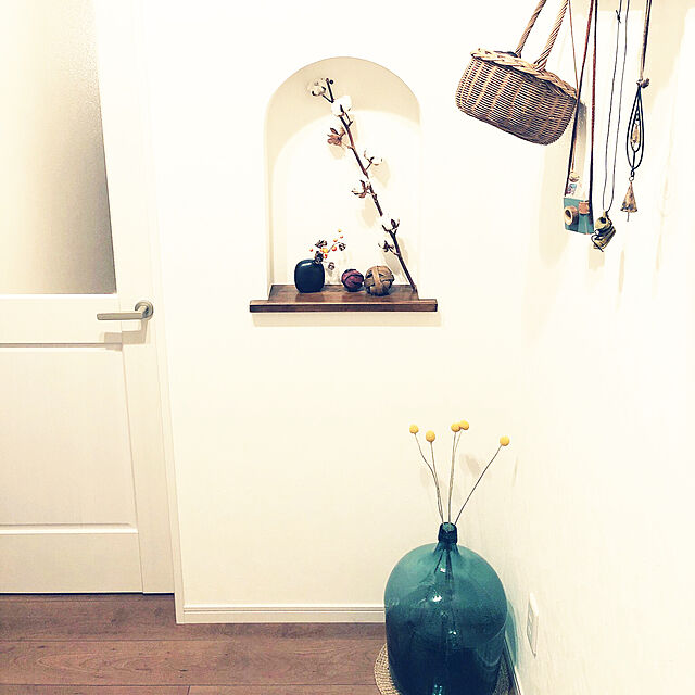 Makikoのキントー-SACCO【花瓶 花器 フラワーベース 磁器 シンプル 植物 花 キントー KINTO】の家具・インテリア写真