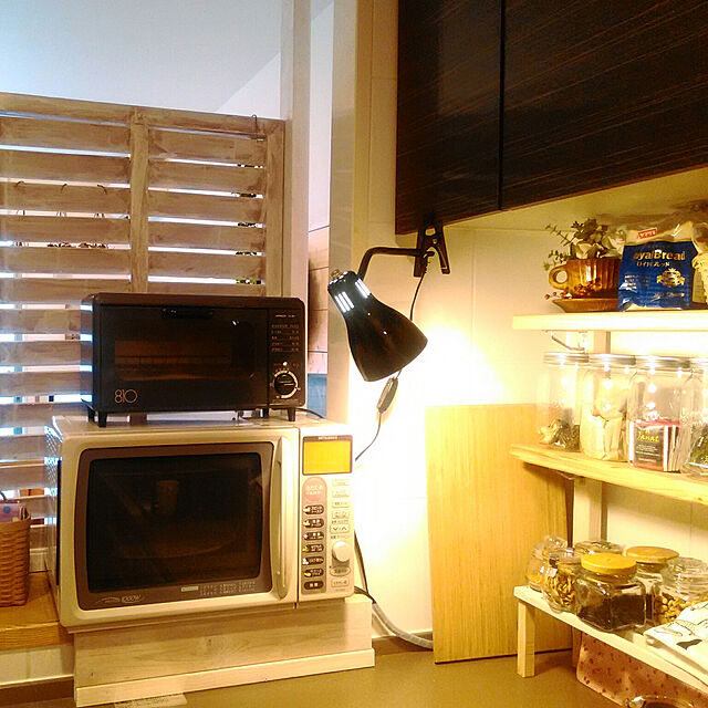 iketoのニトリ-クリップライト(HC-026C BK) の家具・インテリア写真