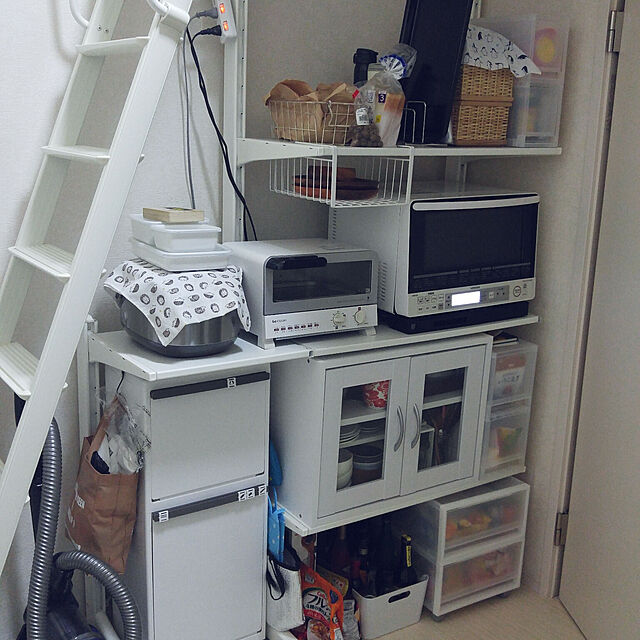 eriのニトリ-キャビネット(クローネ4560 WH) の家具・インテリア写真