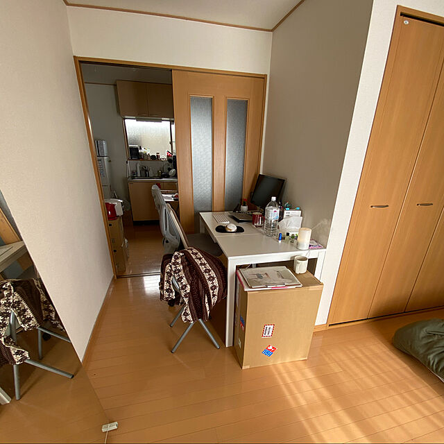Momokaの山善-山善(YAMAZEN) 折りたたみデスク&チェアー NMDC-5070の家具・インテリア写真
