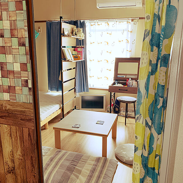 saofukuのワイエムワールド-ハンガーラック パーテーション 壁面収納 薄型 突っ張り おしゃれ 本棚 キッチン 北欧の家具・インテリア写真