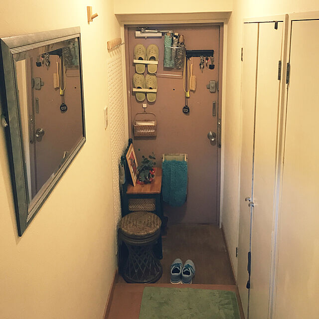 mizucchiのLIXIL-エコカラット ヴィーレ■30角ネット張り LIXIL (アイボリー)の家具・インテリア写真