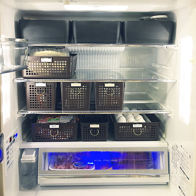 ronmaruの-【送料無料】PANASONIC NR-F472XPV-T マチュアブラウン XPVタイプ [冷蔵庫(470L・フレンチドア)]の家具・インテリア写真