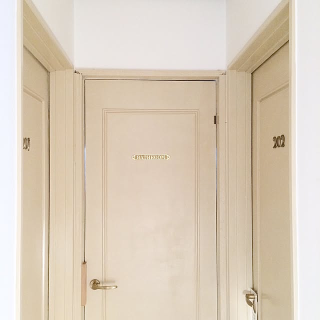 hitomixの-ネコポス メール便BATH ROOM サインプレート 91380006/ DIY オーナメント 飾りの家具・インテリア写真