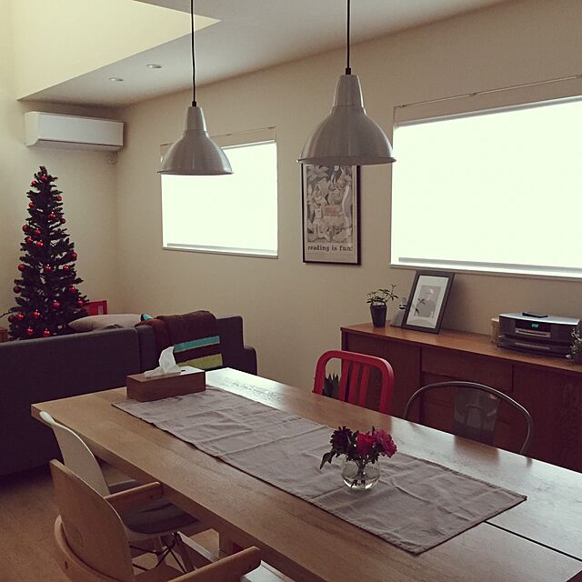 Mioの-クリスマスツリー 180cm スリム ブラック ツリー [ ヌードツリー ] 【jbcxmas14】 【クリスマス特集2016】の家具・インテリア写真