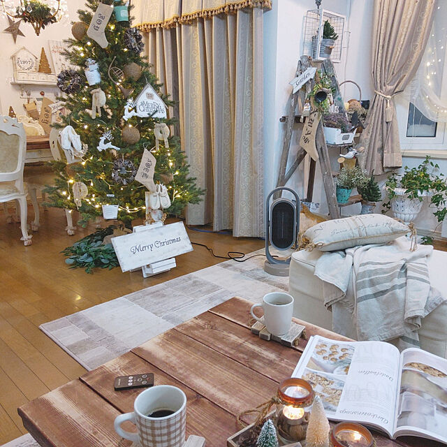 papamamaの-【おしゃれ・高級感・大人可愛いツリー】 大型 クリスマスツリー 単品 おしゃれ 北欧 大きい リアルツリー 210cm ノーザンアビエス 抜けにくい クリスマス木の家具・インテリア写真
